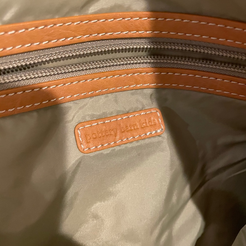 Pottery Barn Diaper Bag/Changing Pad Gem